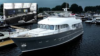 ONE OFF Explorer Yacht FOR SALE MY ‘Dutch Lion’ FULL Boat Tour [upl. by Noivaz]