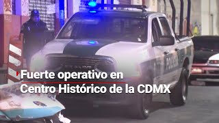 MientrasDormía  Catean inmuebles en Centro Histórico de la CDMX Hallan droga no hay detenidos [upl. by Purse]