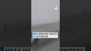 NOAA Hurricane Hunters fly into Hurricane Milton [upl. by Jacquetta597]