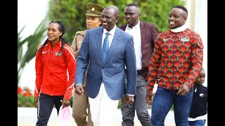 LIVE Olympic Games Kenya Team reception Eldoret International Airport SemaNaRonny [upl. by Darken]