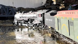 STEAM TRAIN ON ICE Train Drifting [upl. by Ttezzil]