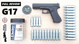 GLOCK 17 Gen4 PERFECTION in 177 BlowBack Co2 Review  Glock 17 BB Pistol Review [upl. by Christmann299]