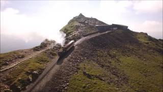 Snowdon Mountain Railway  to the summit since 1896 [upl. by Nylhtak549]