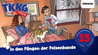 TKKG Junior Folge 15 In den Fängen der Felsenbande  Hörprobe zum Hörspiel [upl. by Ahseinod555]