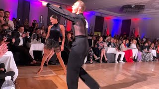 Champions Jive Troels Bager amp Ina Jeliazkova Manhattan DanceSport championships 2024 [upl. by Atekin]