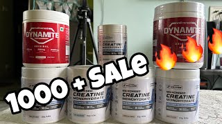 1000  Wellcore Creatine Monohydrate Sale by COREFITLAB [upl. by Chessa]