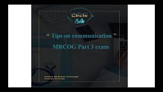 MRCOG Part 3  Tips on communication with patients [upl. by Averyl348]