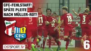 CFCFehlstart Späte Pleite nach MüllerROT ZFC Meuselwitz  Chemnitzer FC  Regionalliga Nordost [upl. by Olim]