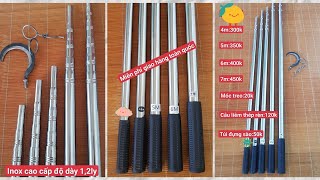 Sào rút đa năng hàng loại 1 dây chuẩn inox [upl. by Haeel]