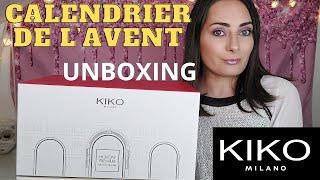 UNBOXING CALENDRIER DE LAVENT KIKO 2023 [upl. by Siva]