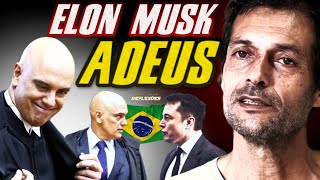 🔴 O FIM DO X NO BRASIL ELON MUSK O REI DO FAKE NEWS Eduardo Marinho  Reflexões Sociais [upl. by Rothwell]