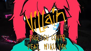 初音ミク  Hatsune Miku  ヴィラン  villain  ENGLISH VOCALOIDカバー Cover [upl. by Juakn586]