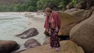 Hiking in Seyshelles Praslin Island Anse Lazio Anse Georgette [upl. by Teryl518]