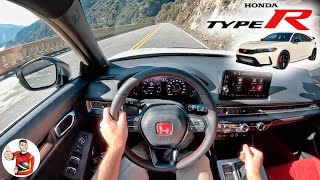 The 2023 Honda Civic Type R is FWD Fun Perfected POV Drive Review [upl. by Nikolaos413]