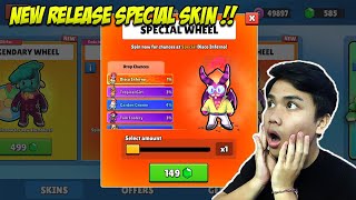 SPIN NEW SKIN SPEICAL AND GO TO WORLD RECORD WAVE BLOCK DASH  Live Stumble Guys [upl. by Masson]