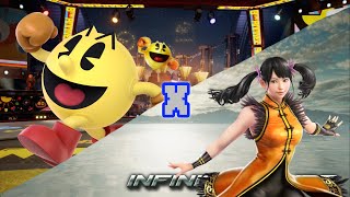 Infinite Azure Moonsiders 1st x PacMan Arena Pac Sky Emotion Tekken 7 Mashup [upl. by Vinay]