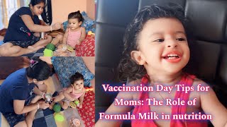 Vaccination Day Tips for Moms The Role of Formula Milk in nutrition [upl. by Ereveneug]