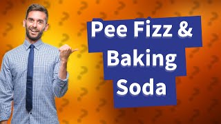 Why does pee fizz with baking soda [upl. by Serdna996]