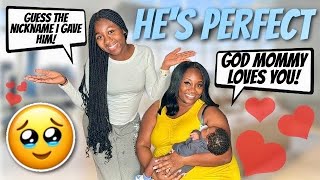 WE WENT TO MIAMI TO MEET MY NEW GODSON FOR THE FIRST TIME [upl. by Irrep]