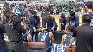 KBL 2122시즌 20211113토 1500 전주KCC 홈경기 4Q 작탐 [upl. by Lianne]