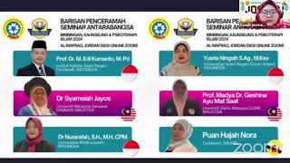 SEMINAR ANTARABANGSA BIMBINGAN KAUNSELING amp PSIKOTERAPI ISLAM [upl. by Voorhis]