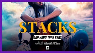 FREE Hard 808 Type Beat STACKS Rap Beats 2023  Rap J Cole Instrumental [upl. by Mima]