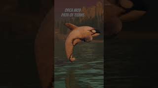 Orcinus orca mod drop path of titans 🦕🦋 pathoftitans dinosaur edit music fun jump [upl. by Nylahsoj]