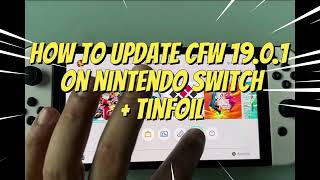 Install Tinfoil and Cfw 1901 Switch with Modchip or RCM Simple Copy amp Paste Guide [upl. by Starks]