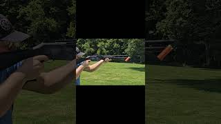 PANZER M4 TACTICAL 12 GA SHOTGUN shooter target shotgun slowmotion military [upl. by Correy]