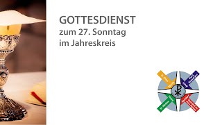 Gottesdienst zum 27 Sonntag im Jahreskreis  Erntedankfest 2024 [upl. by Berenice]