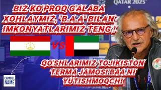 Tajikistan vs UAE 11 p 53 Qóshnilarimiz BAAni yutishmoqchi buni udalashdi TOJIKISTON BA PESH [upl. by Eniaral697]