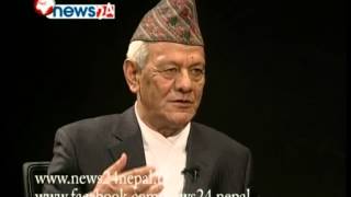 Real Face with Prem Baniya Guest  Lokendra Bahadur Chand [upl. by Amej]