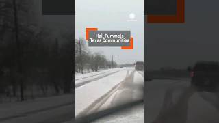 Hail Smashes 4000Acre Solar Farm in Texas [upl. by Ailekahs595]