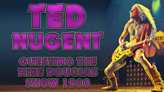 TED NUGENT guesting the Mike Douglas Show in 1980 [upl. by Nehgam]