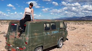 Ridiculous quotUpgradesquot to a Vintage 1962 Econoline named quotGAIL the SNAILquot Jennifer Sugint NNKH [upl. by Tyra]