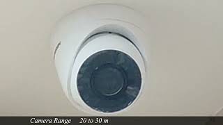 CCTV hikvision exir H 265 Circle [upl. by Namien774]