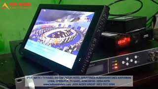 MATV DIGITAL DAN IPTV HEDAND SERVER  transmodulator encoder digital dan iptv [upl. by Ecirtahs809]