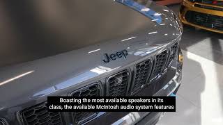 EWC  2024 Jeep Grand Cherokee 4xe  Sound System [upl. by Costanza779]