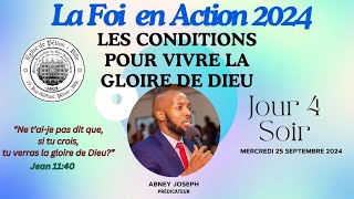 LES CONDITIONS POUR VIVRE LA GLOIRE DE DIEU  25 Sept 2024  Soir [upl. by Lucita]