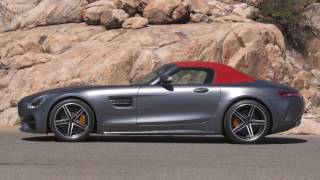 2018 MercedesAMG GT C Roadster  First Drive [upl. by Llennod416]