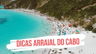 ARRAIAL DO CABO  como chegar onde ficar passeios e dicas imperdíveis [upl. by Amluz]