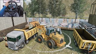 Truck amp Logistics Simulator  Logitech g29 gameplay [upl. by Reeba]