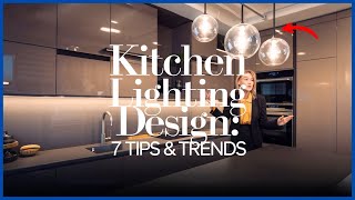 INTERIOR DESIGN KITCHEN Lighting Ideas 2025  Kitchen Design Tips amp Hacks  Modern Kitchen lighting [upl. by Ojytteb]