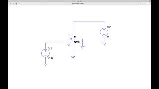 LTSpice Tutorial for using 65nm and 180nm MOSFET Models [upl. by Nyrehtak62]