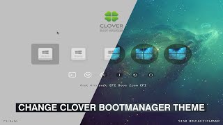 Install Theme Clover Boot Manager and recover Windows boot manager [upl. by Solange]