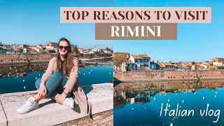 TOP REASONS TO VISIT RIMINI ITALY  Travel VLOG [upl. by Cyprian]