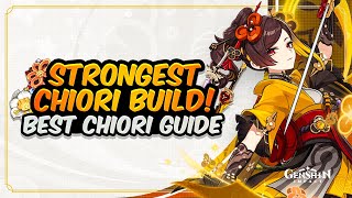 COMPLETE CHIORI GUIDE Best Chiori Build  Artifacts Weapons Teams amp Showcase  Genshin Impact [upl. by Legnaesoj]