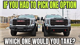 2025 GMC Sierra 2500 AT4X If You Had To Pick One Option Which Would It Be [upl. by Adamik634]