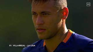 Neymar Jr All 100 Goals for FC Barcelona English Commentary [upl. by Dael26]