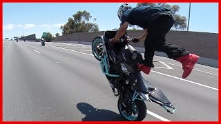 Streetfighterz Ride The Murder Biz Ride 2015 Insane Motorcycle Stunts [upl. by Tiloine]